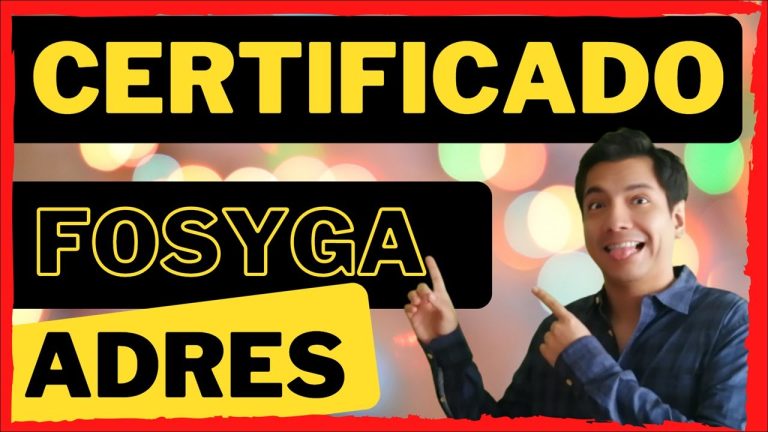 Guía para sacar el Fosyga de forma efectiva