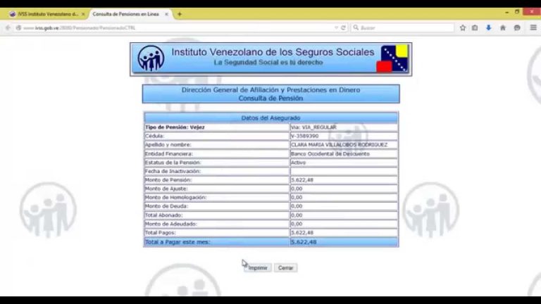 ¿Cómo consultar mi estado de pensión?