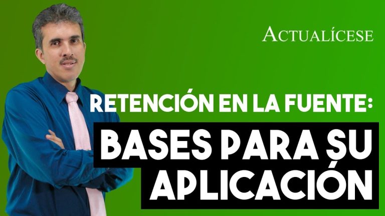 Guía para entender la base mínima de retención