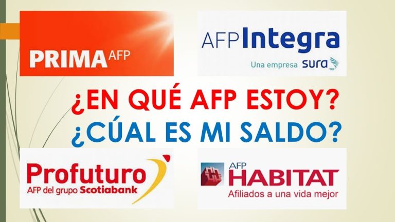 ¿En qué AFP estoy registrado? Guía para conocer tu administradora de fondos de pensiones