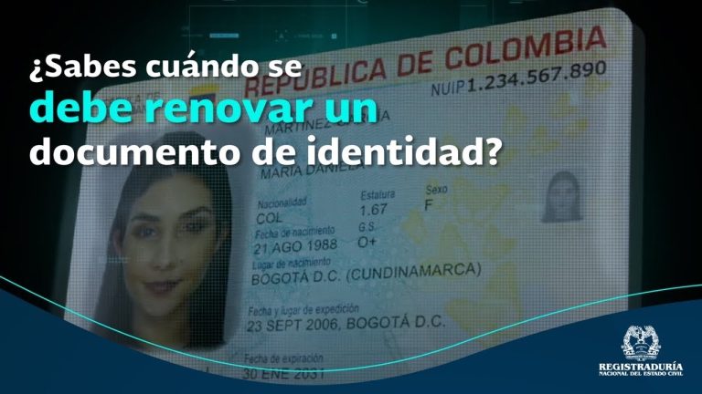 ¿A qué edad se obtiene la tarjeta de identidad?