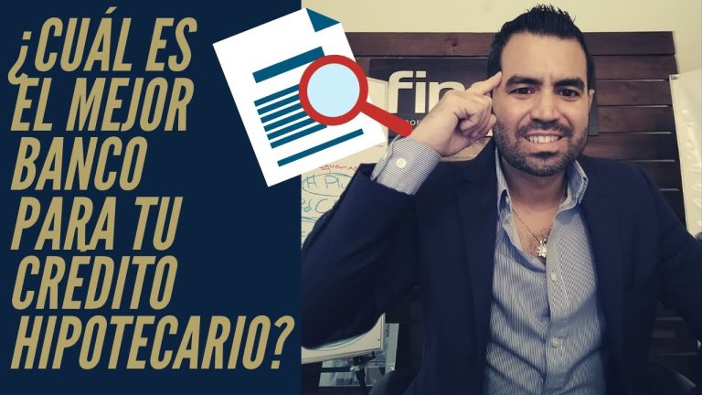 La mejor entidad financiera para tu crédito hipotecario