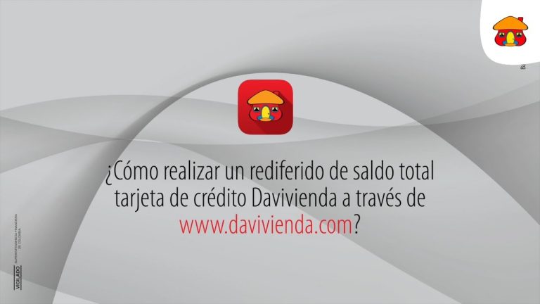 Gu&iacute;a para Rediferir tu Tarjeta de Cr&eacute;dito Davivienda
