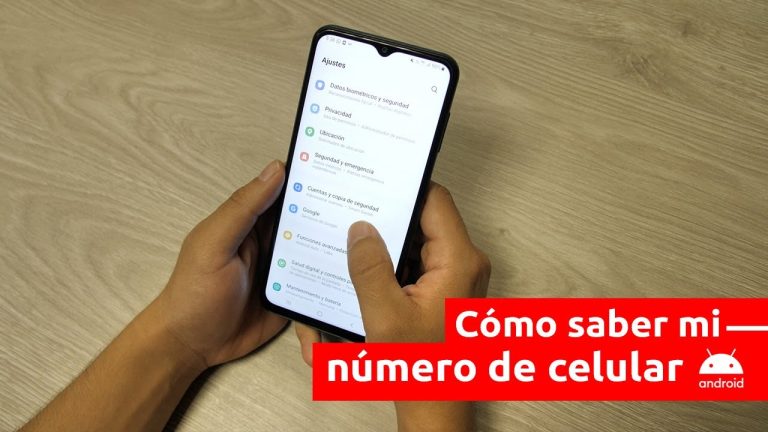 ¿Cómo saber el número de un móvil?